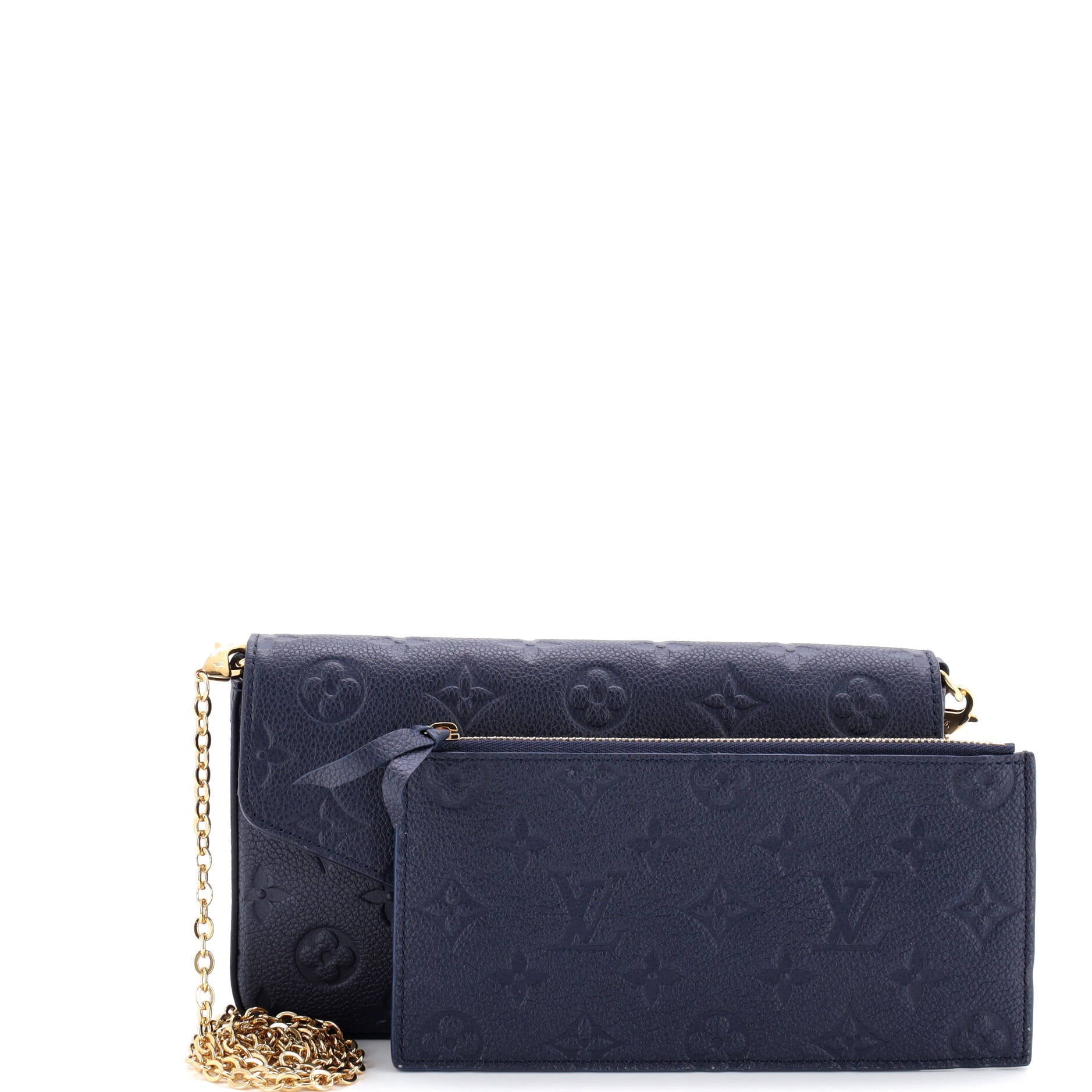 Felicie Pochette Monogram Empreinte Leather