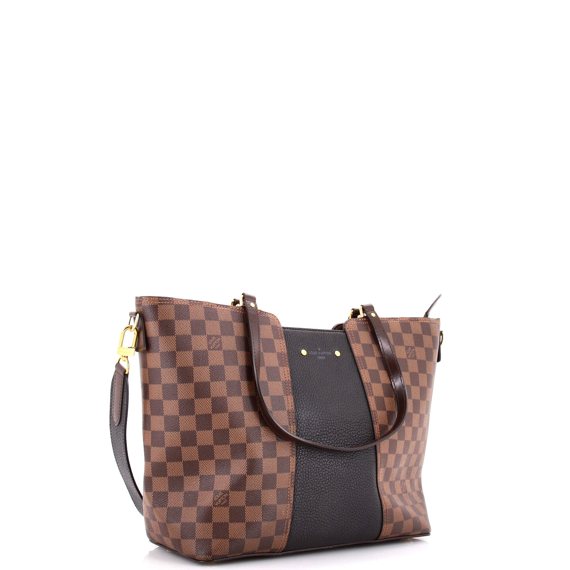 Jersey Handbag Damier with Leather