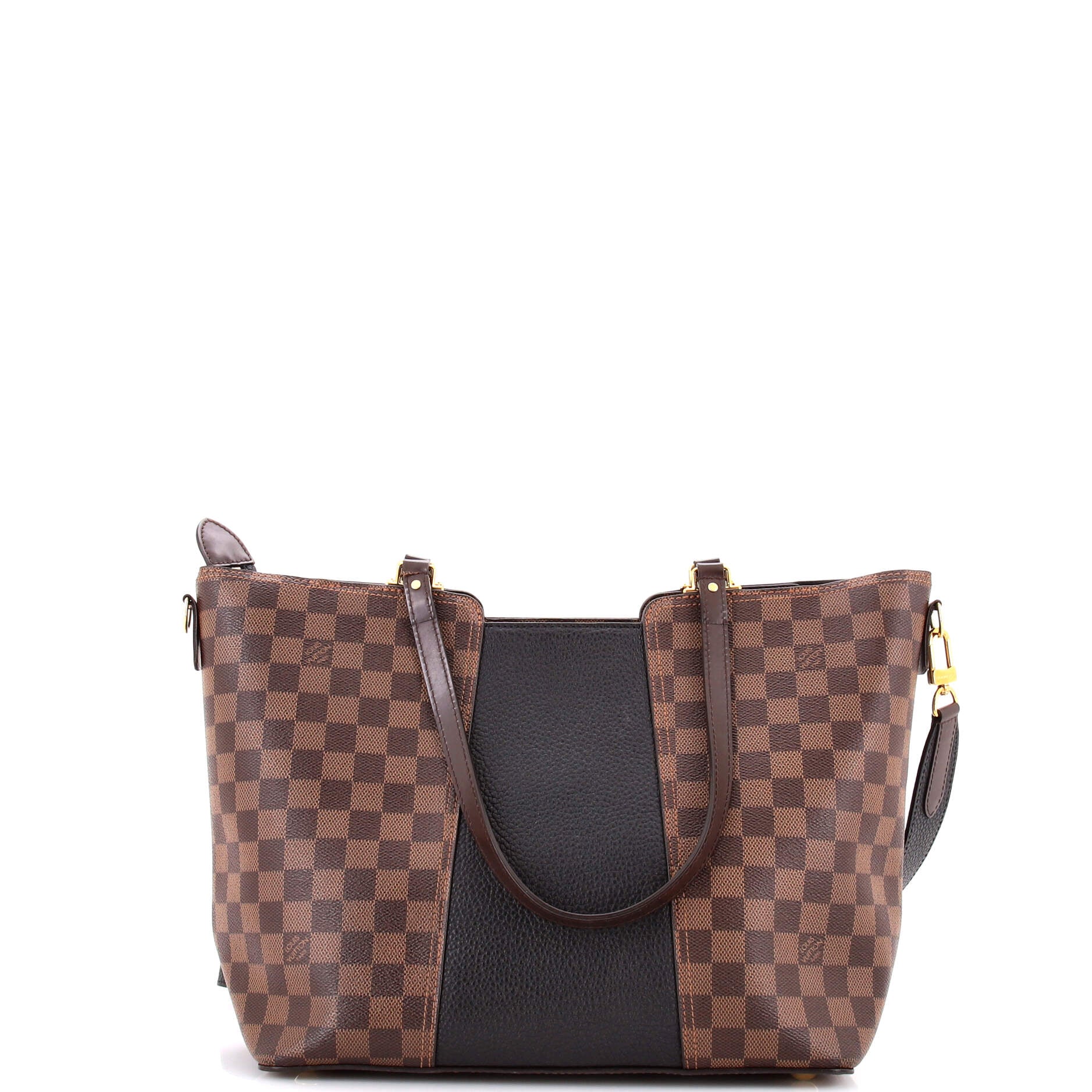 Jersey Handbag Damier with Leather