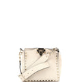 Rockstud Flip Lock Messenger Bag Leather Mini