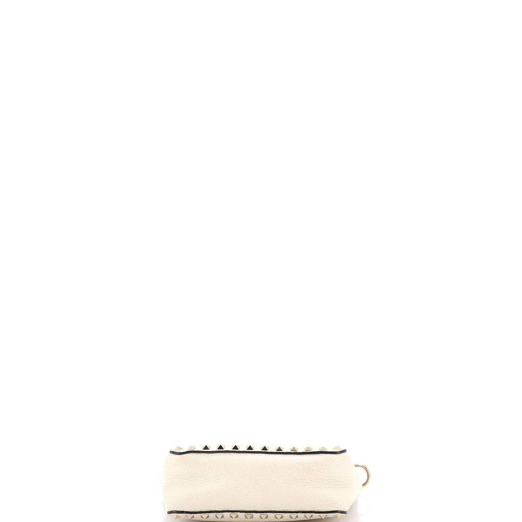 Rockstud Flip Lock Messenger Bag Leather Mini