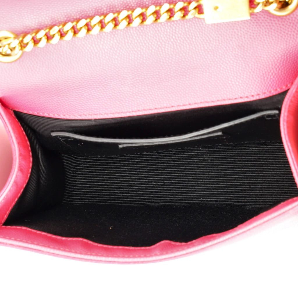 Classic Monogram Crossbody Bag Grainy Leather Small