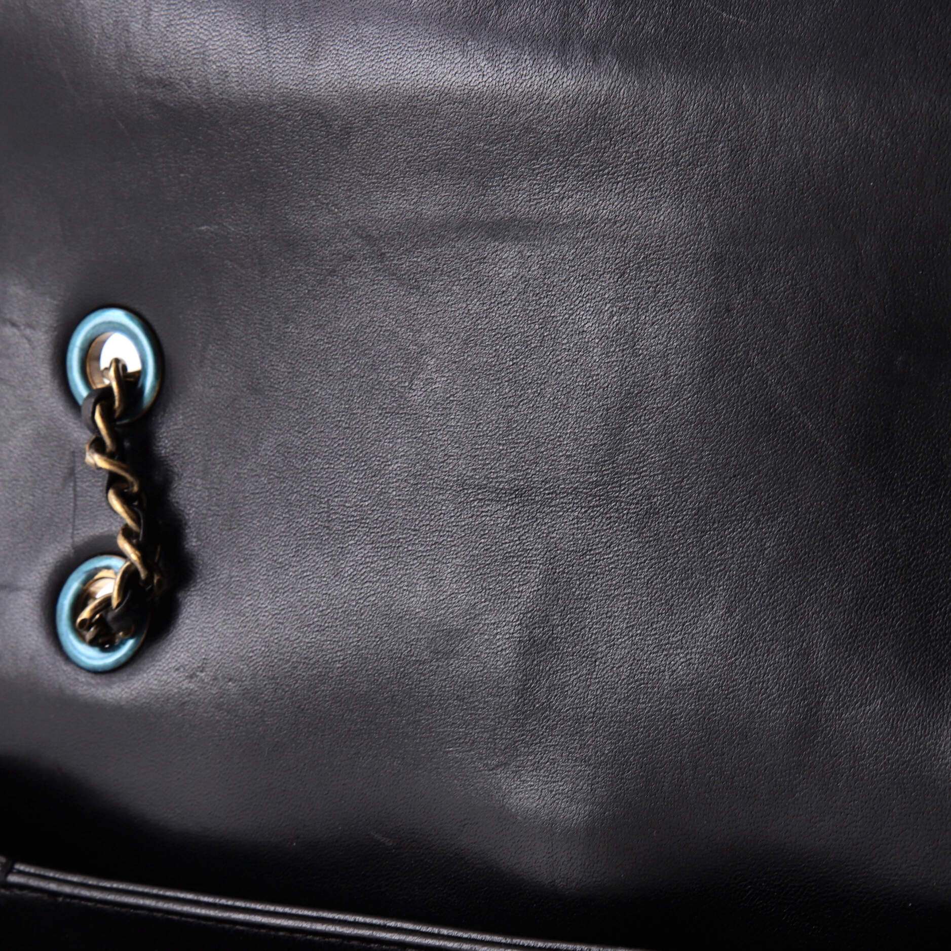 Around The Corner Flap Bag Quilted Lambskin Medium