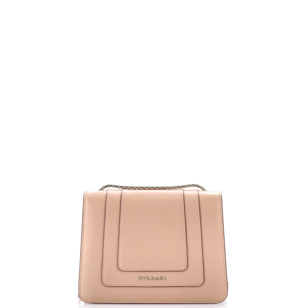 Serpenti Forever Square Shoulder Bag Leather Small