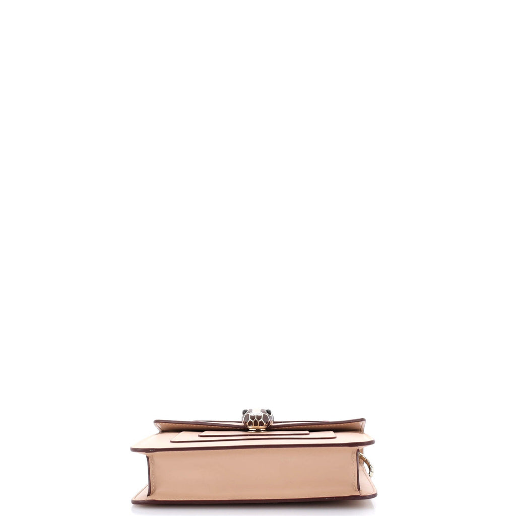 Serpenti Forever Square Shoulder Bag Leather Small