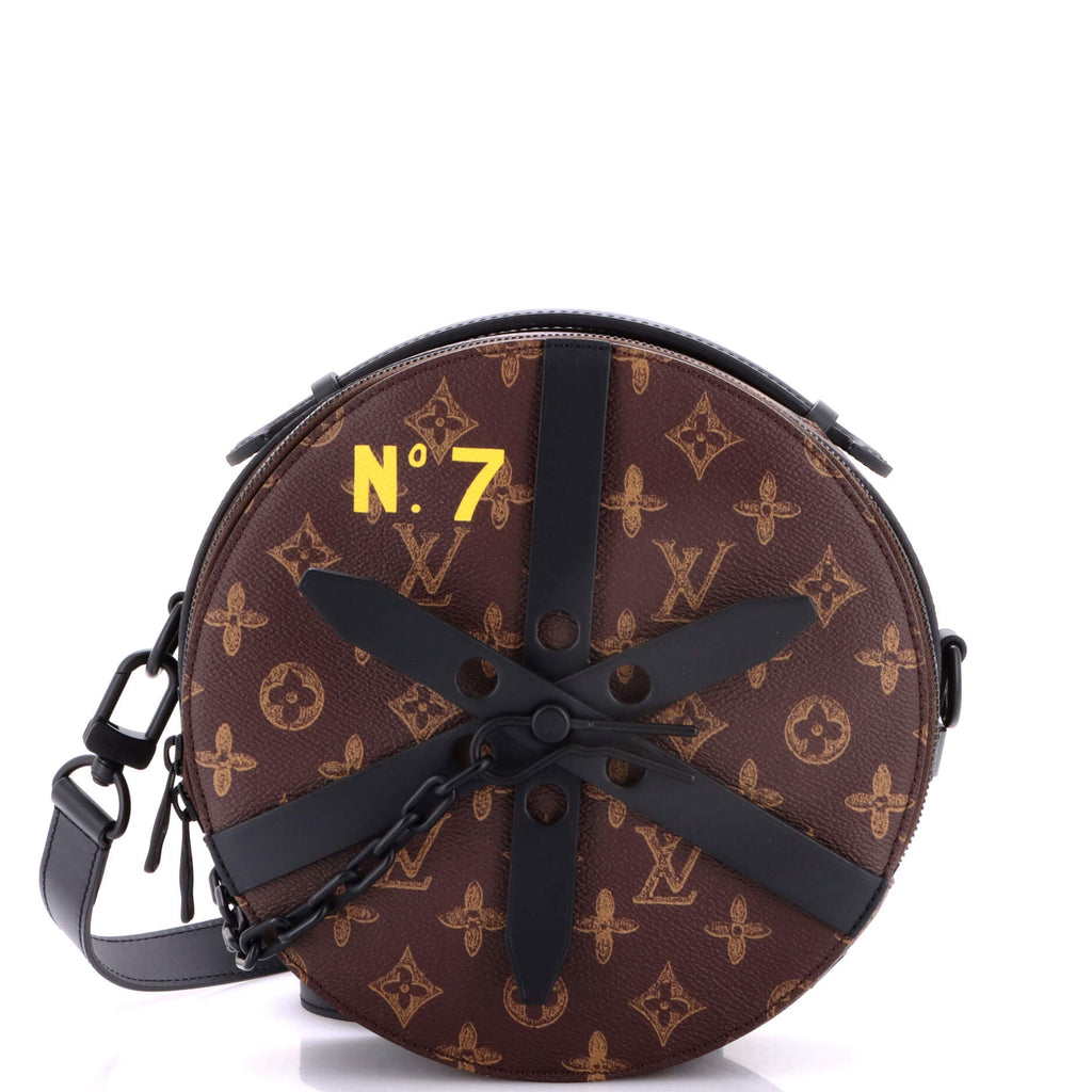 Wheel Box Bag No.7 Trunk L'Oeil Vintage Monogram Canvas