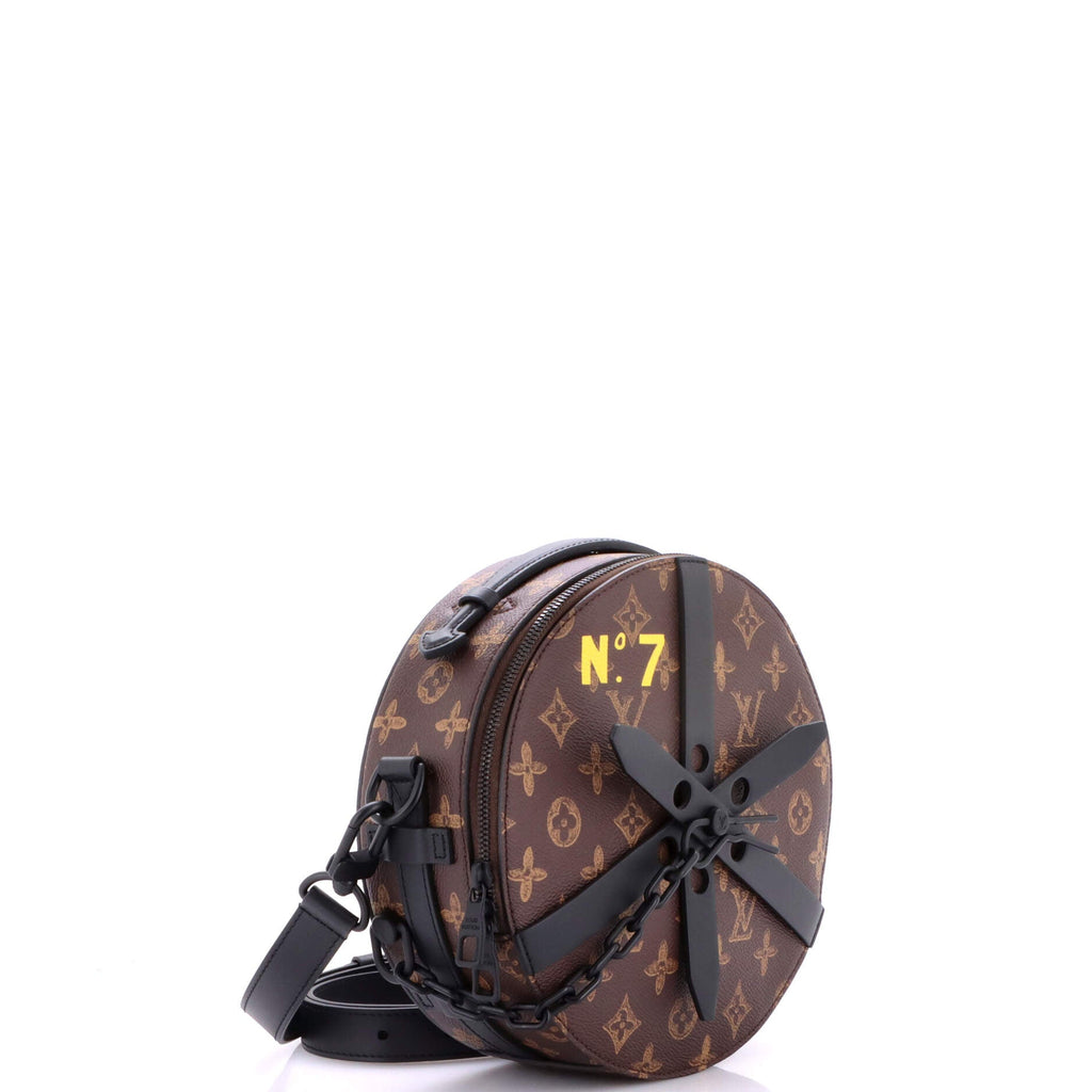 Wheel Box Bag No.7 Trunk L'Oeil Vintage Monogram Canvas