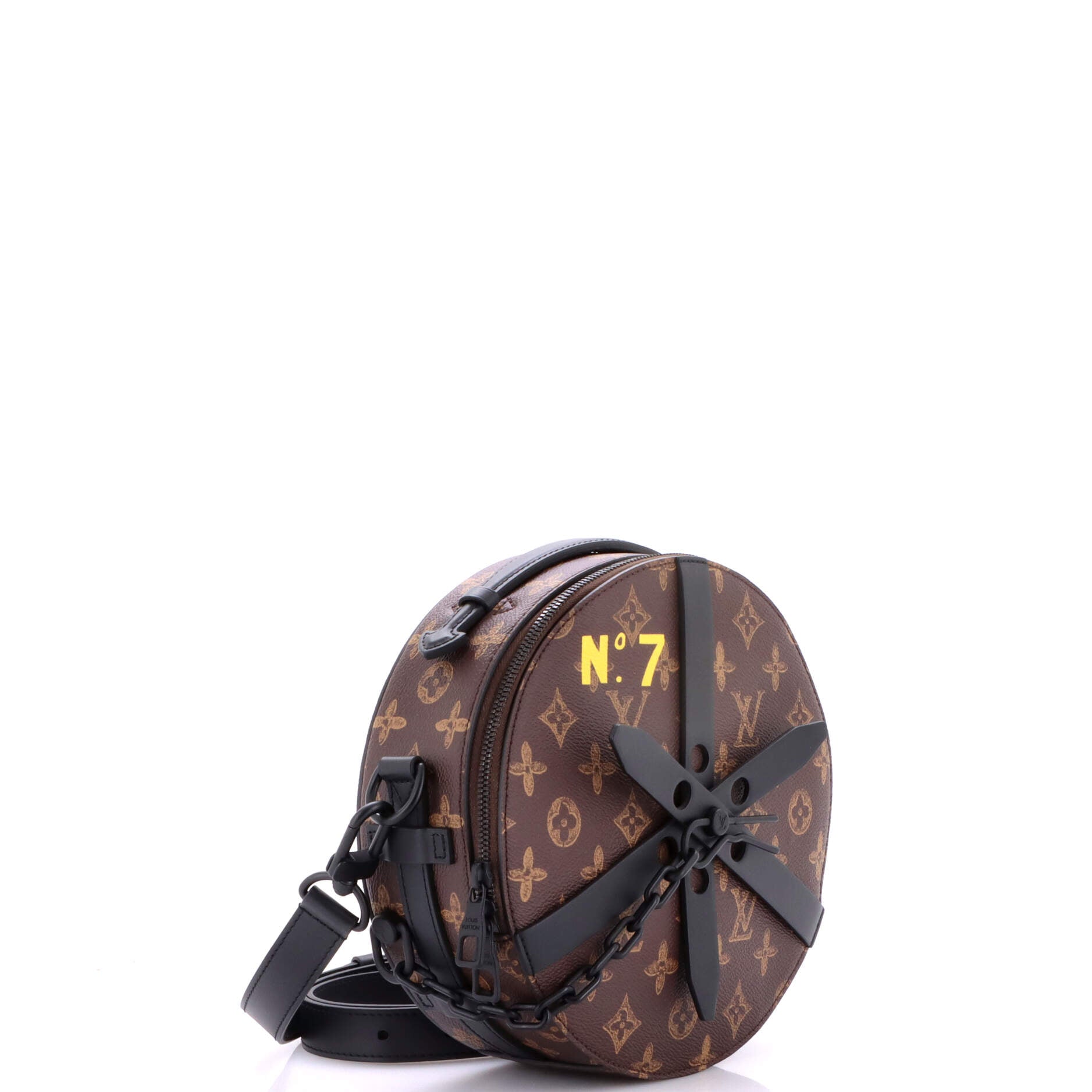 Wheel Box Bag No.7 Trunk L'Oeil Vintage Monogram Canvas