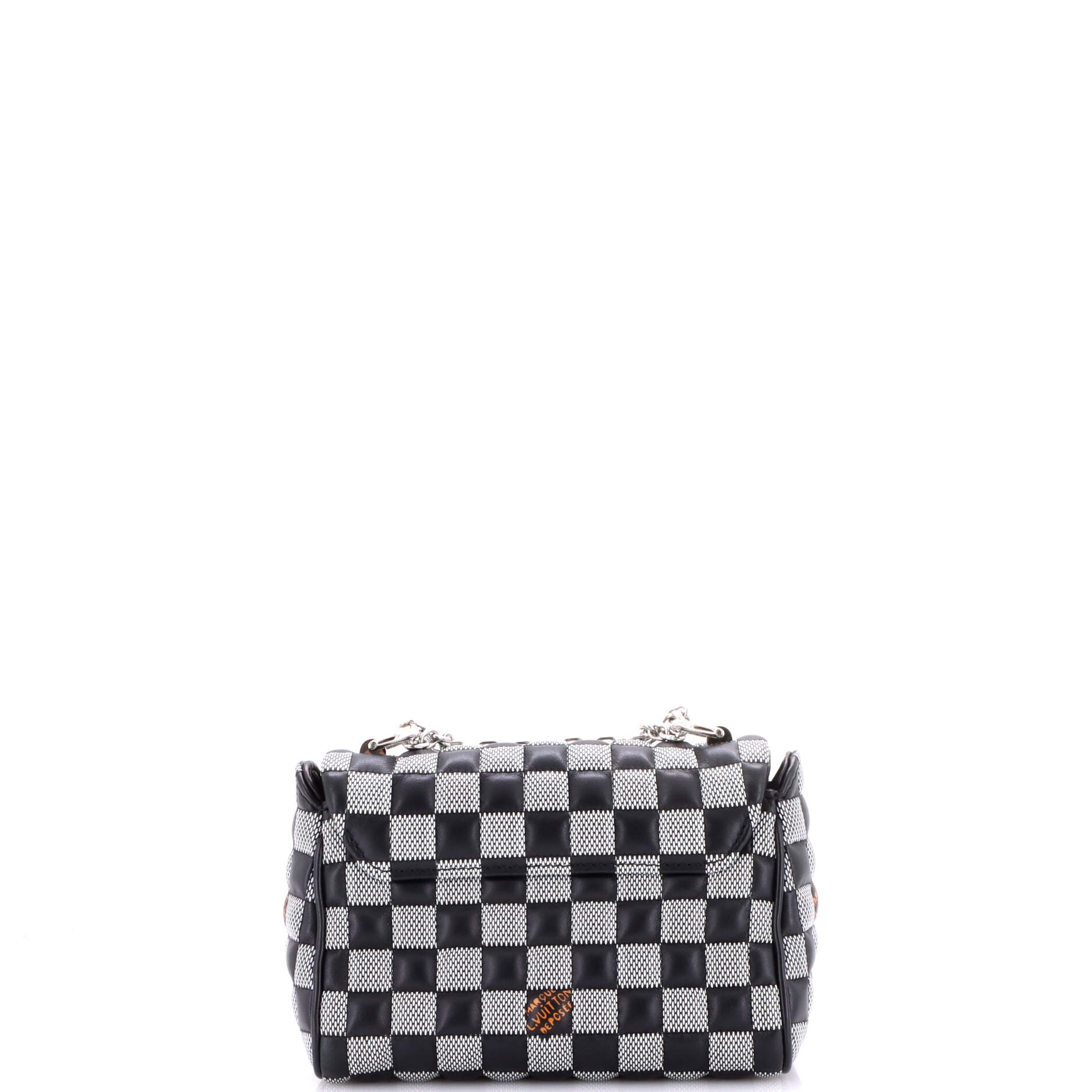 Twist Handbag Damier Quilted Calf Leather BB