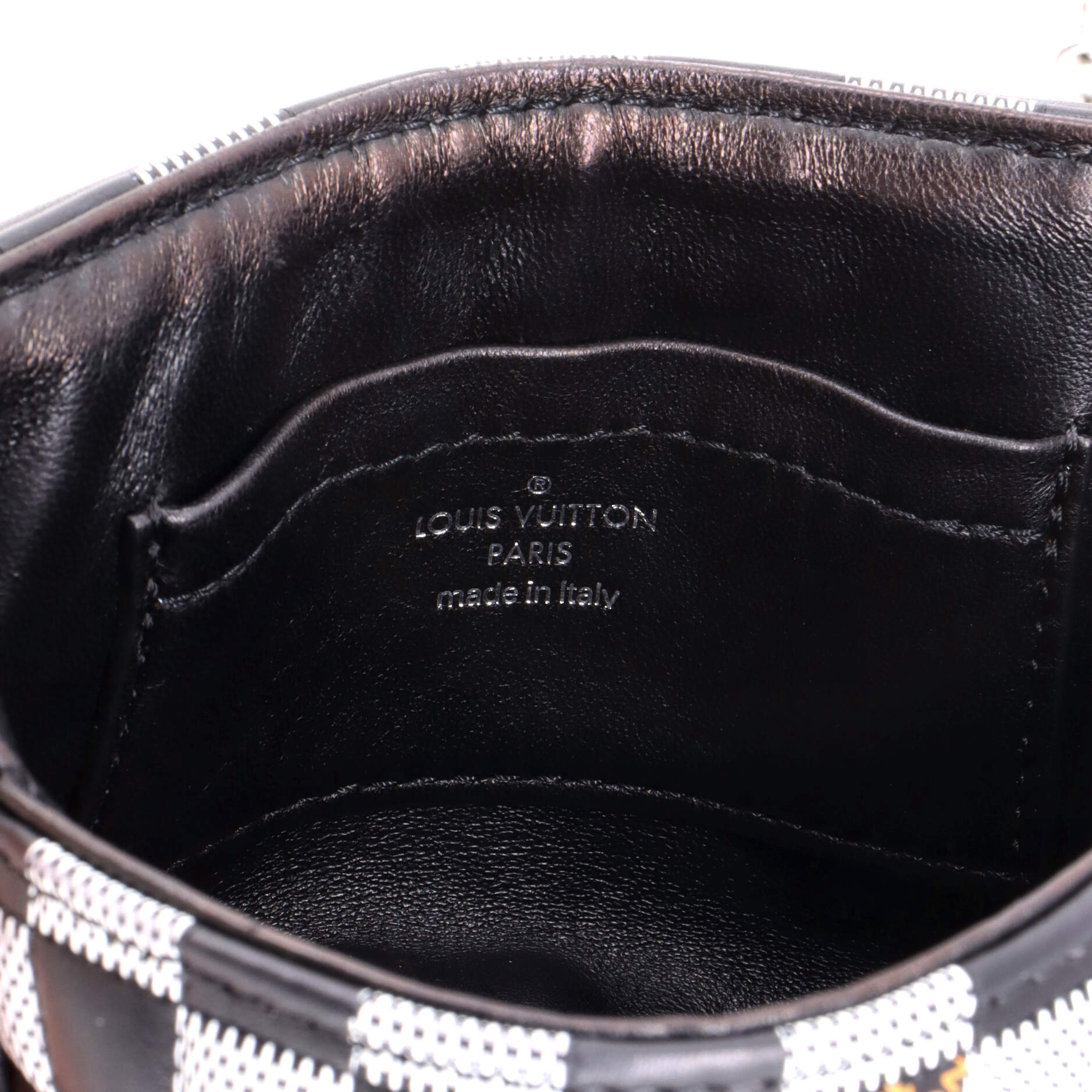 Twist Handbag Damier Quilted Calf Leather BB