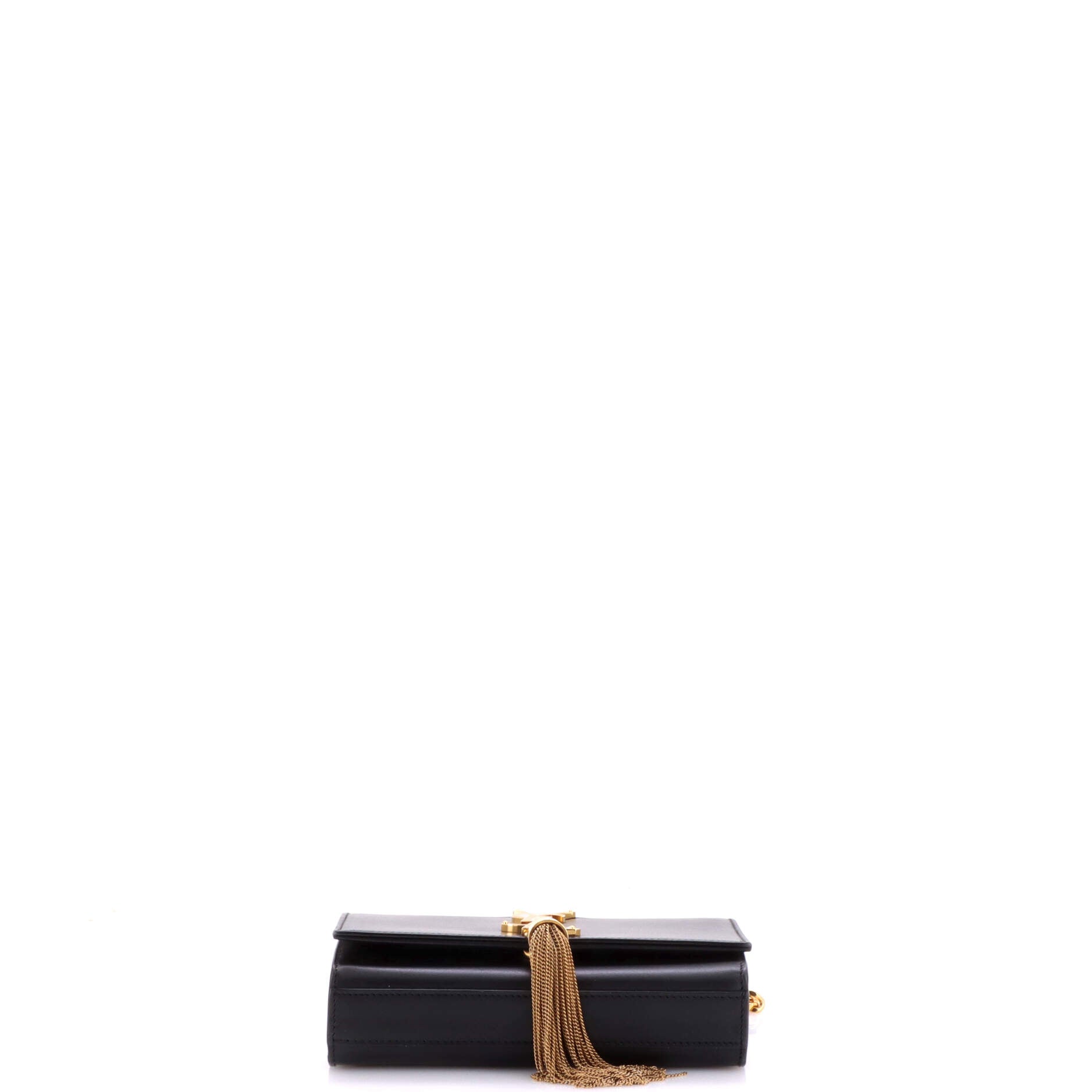 Classic Monogram Tassel Crossbody Bag Leather Small