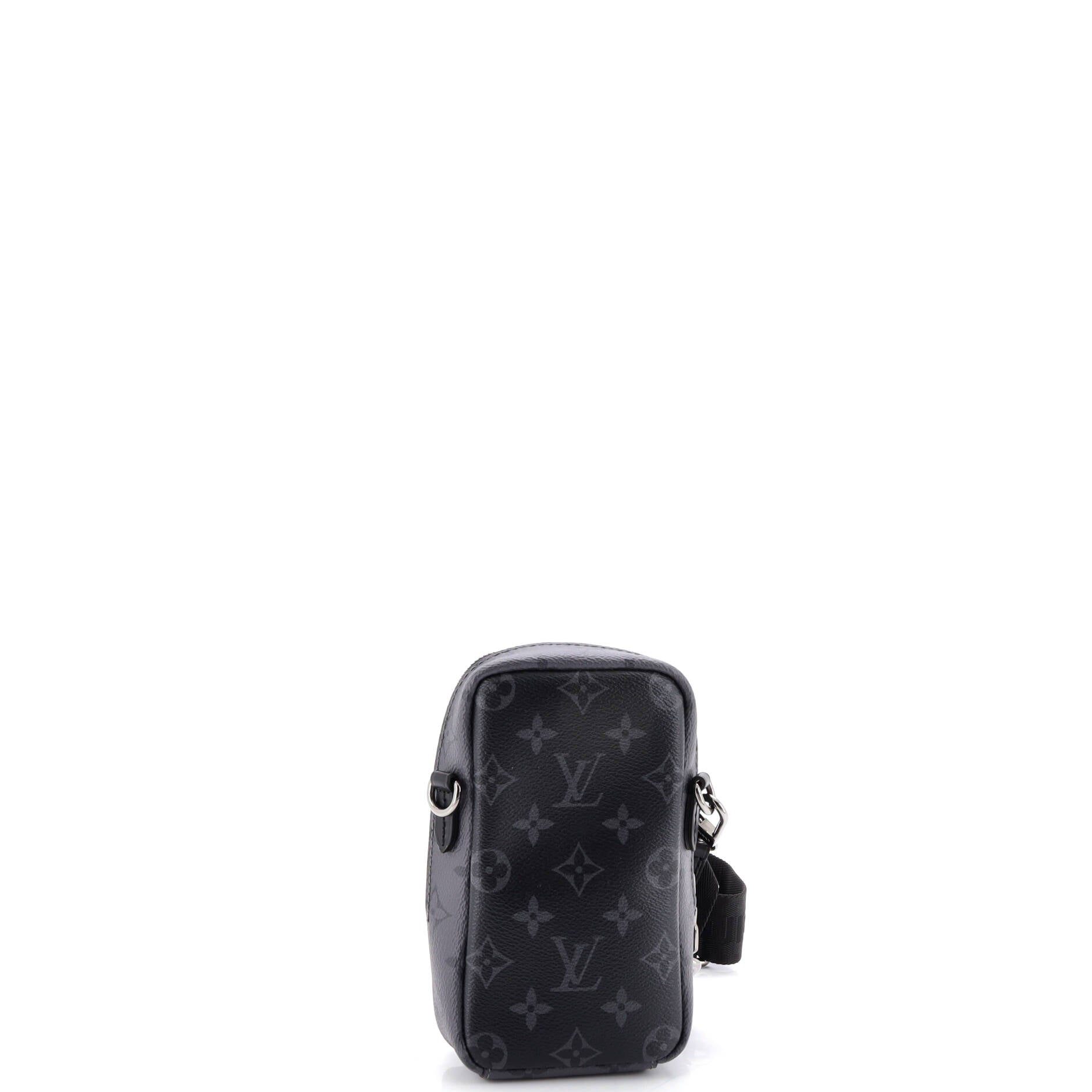 Double Phone Pouch NM Reverse Monogram Eclipse Canvas
