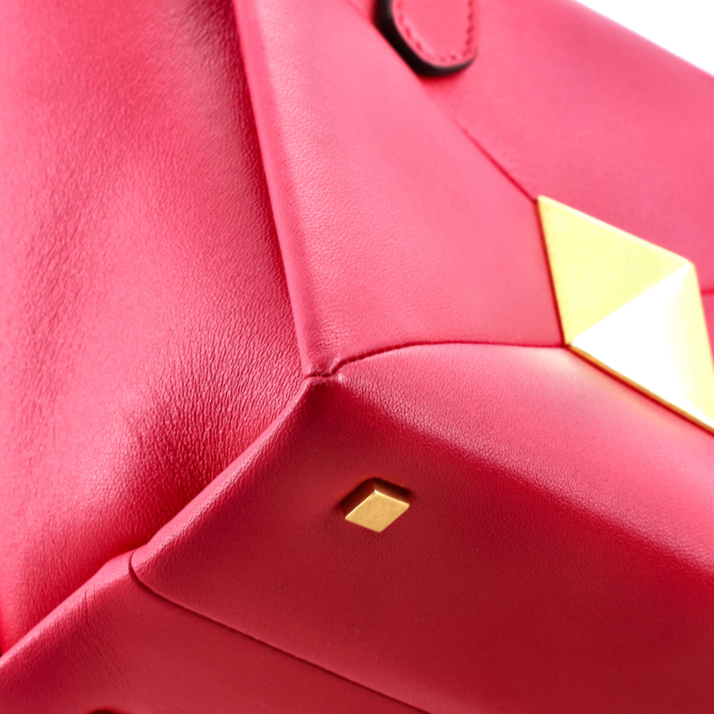One Stud Top Handle Bag Leather Small