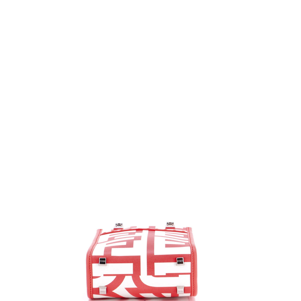x Marc Jacobs Sunshine Shopper Tote Printed Leather Mini