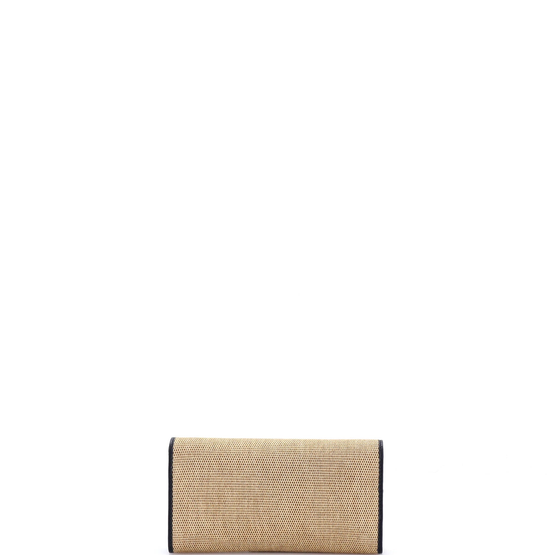 Horsebit 1955 Chain Wallet Canvas with Leather