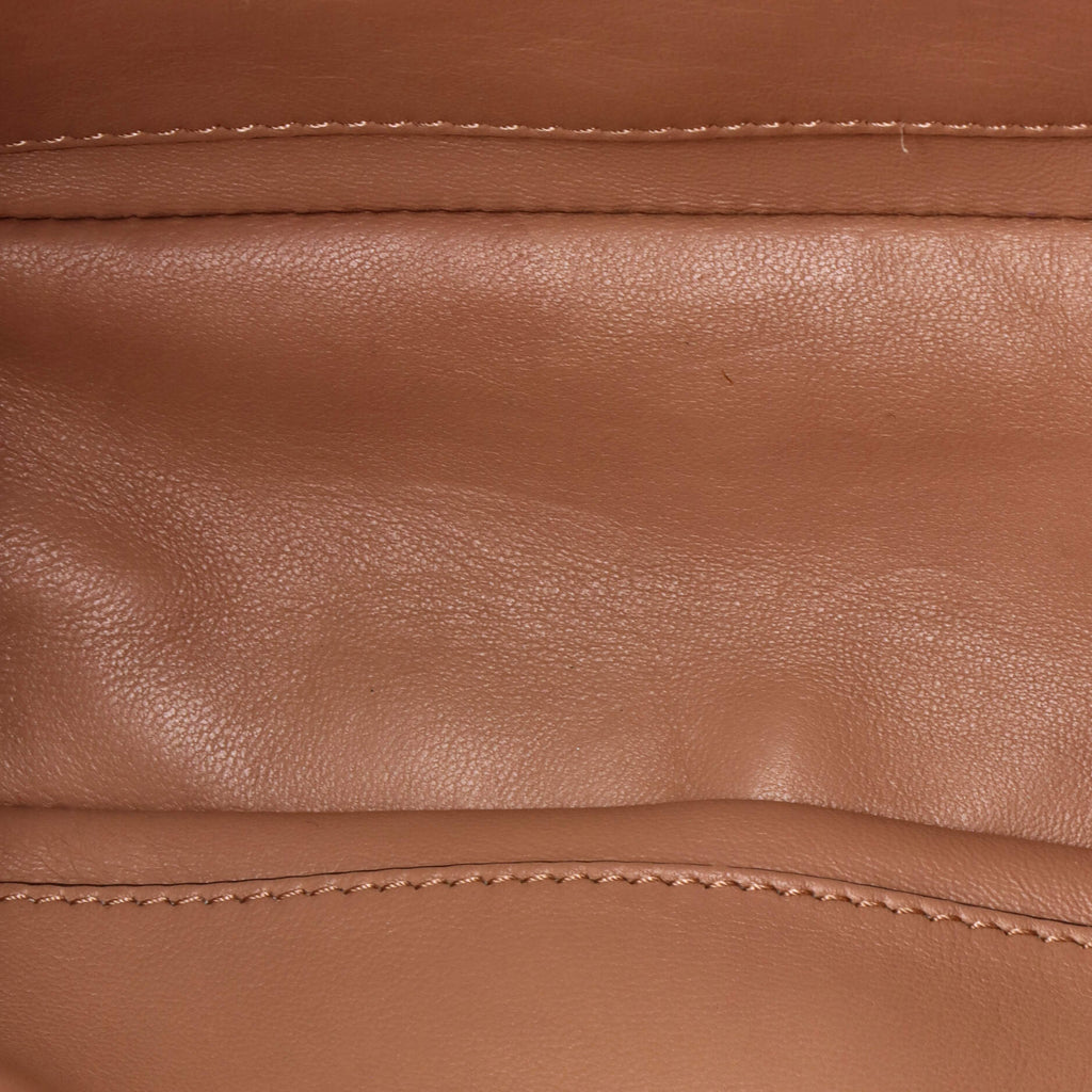Roman Stud Flap Bag Quilted Leather Medium