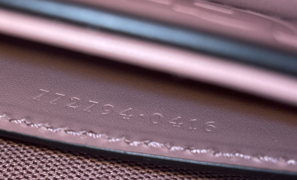 Envelope Flap Crossbody Bag Jumbo GG Embossed Leather Super Mini