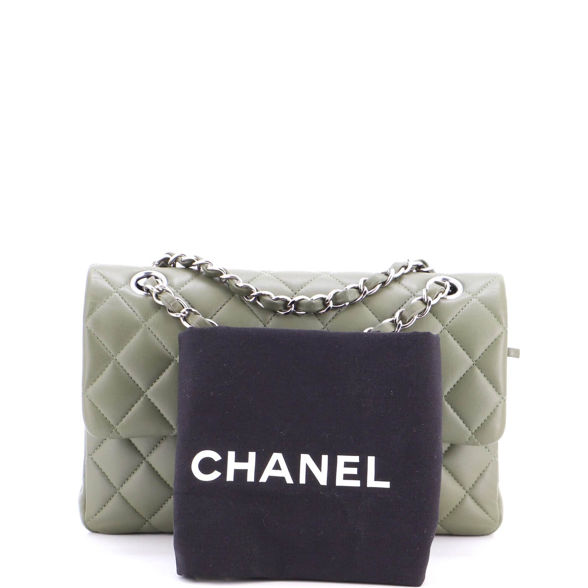 Classic Double Flap Bag Quilted Lambskin Small
