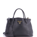 Dual Strap Convertible Open Tote Vitello Daino Medium