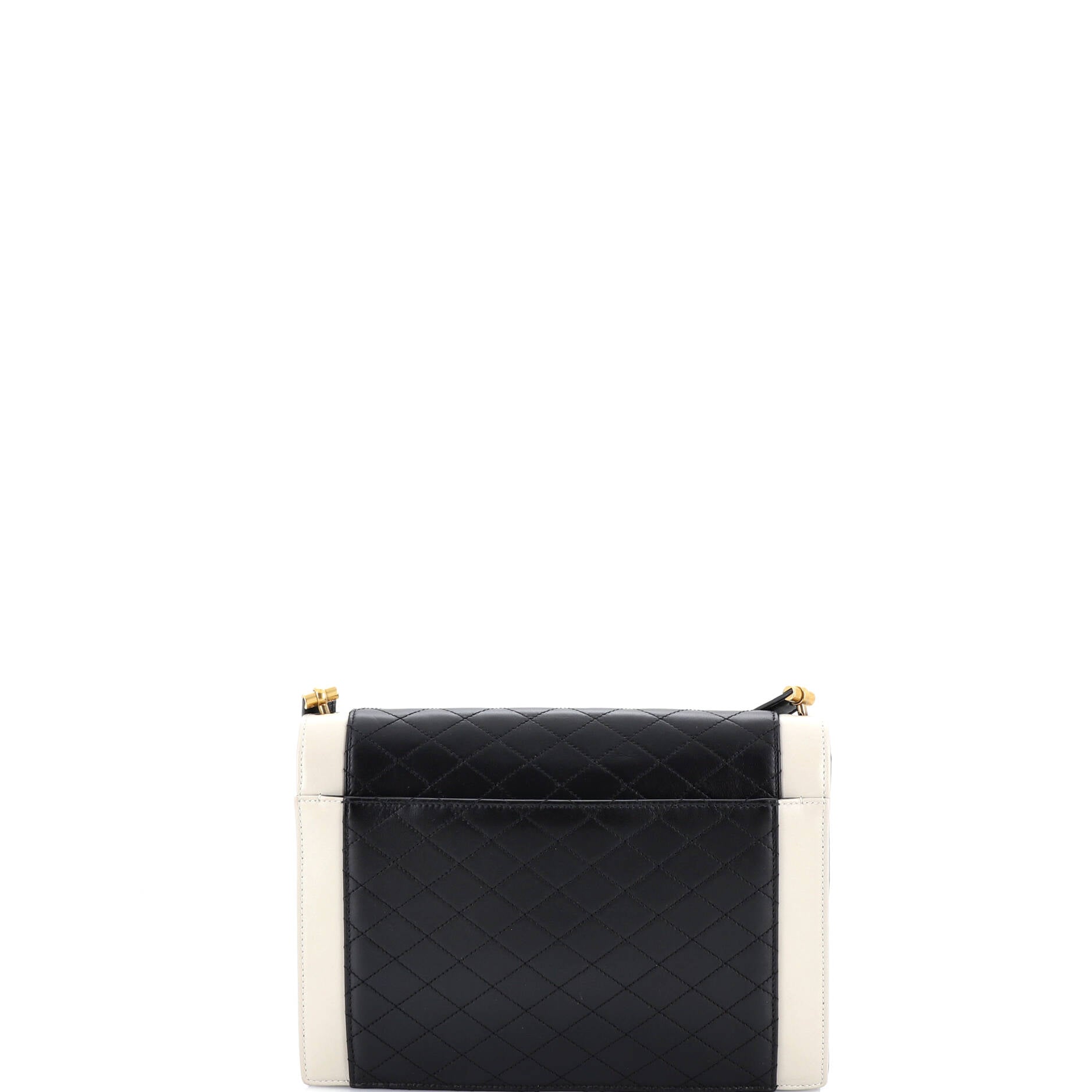 Gaby Envelope Satchel Quilted Leather