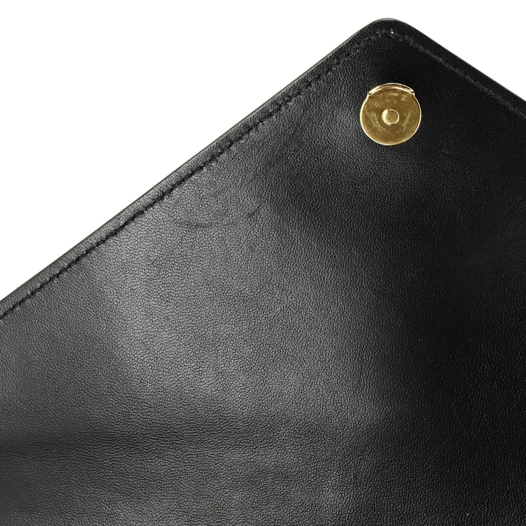 Gaby Envelope Satchel Quilted Leather