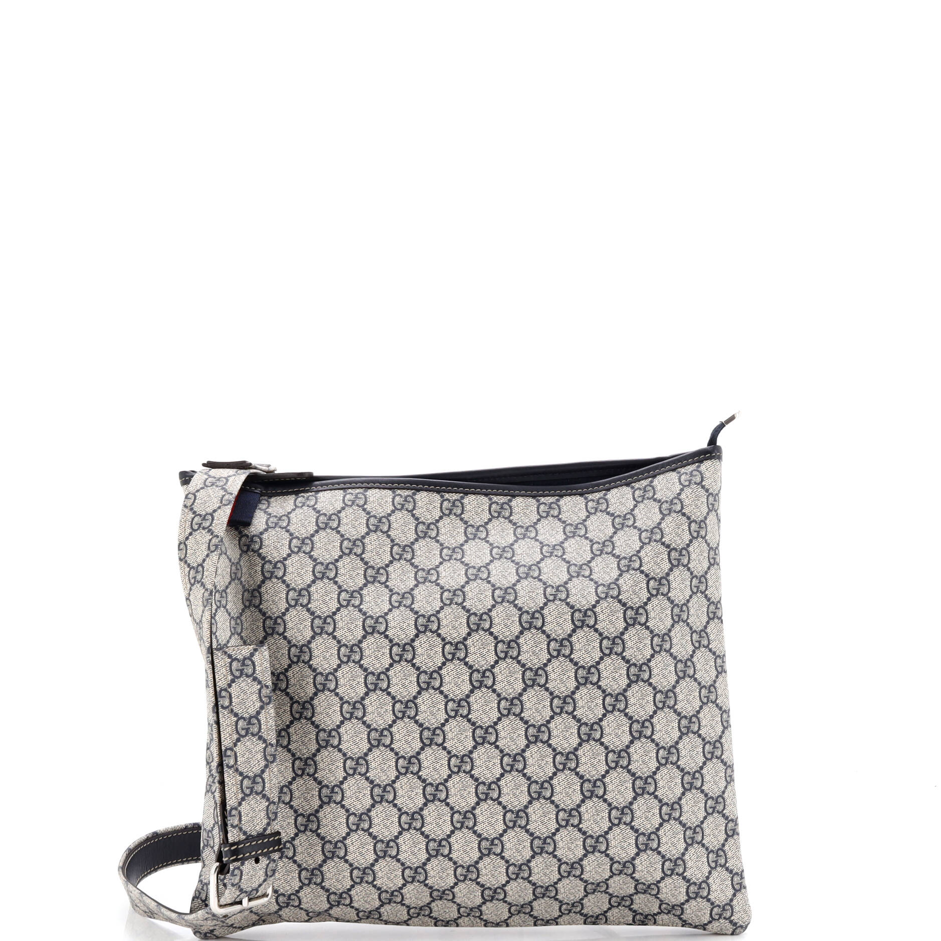 Web Loop Flat Messenger GG Coated Canvas Large