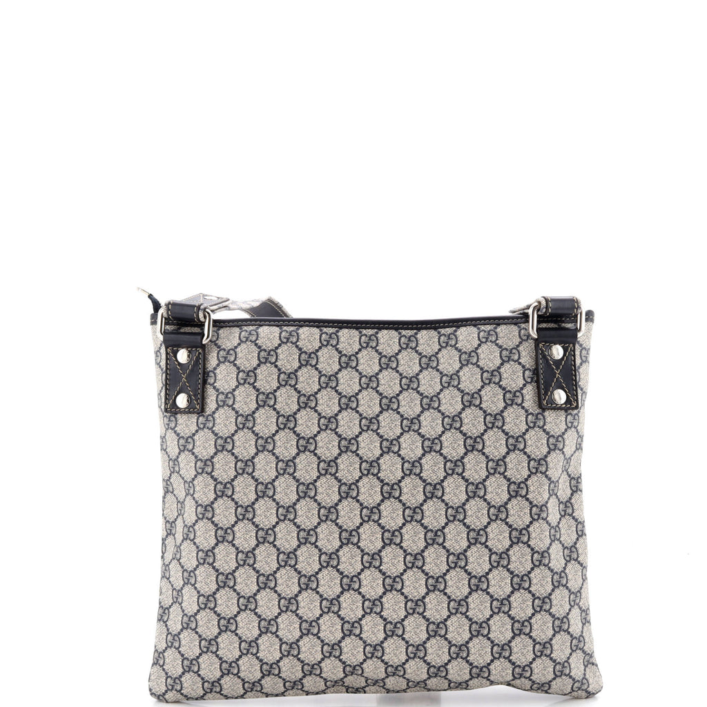 Web Loop Flat Messenger GG Coated Canvas Large