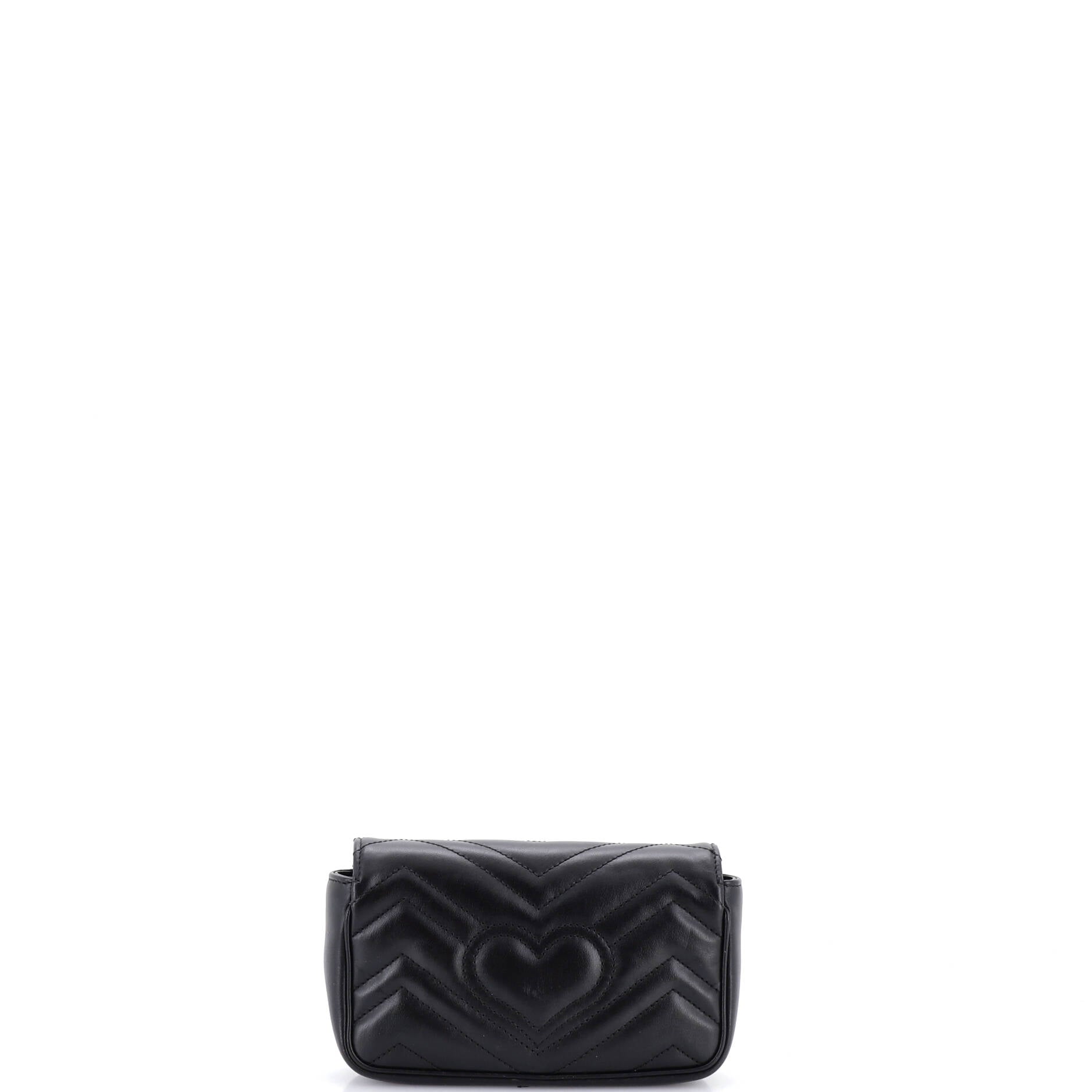 GG Marmont Flap Bag Matelasse Leather Super Mini