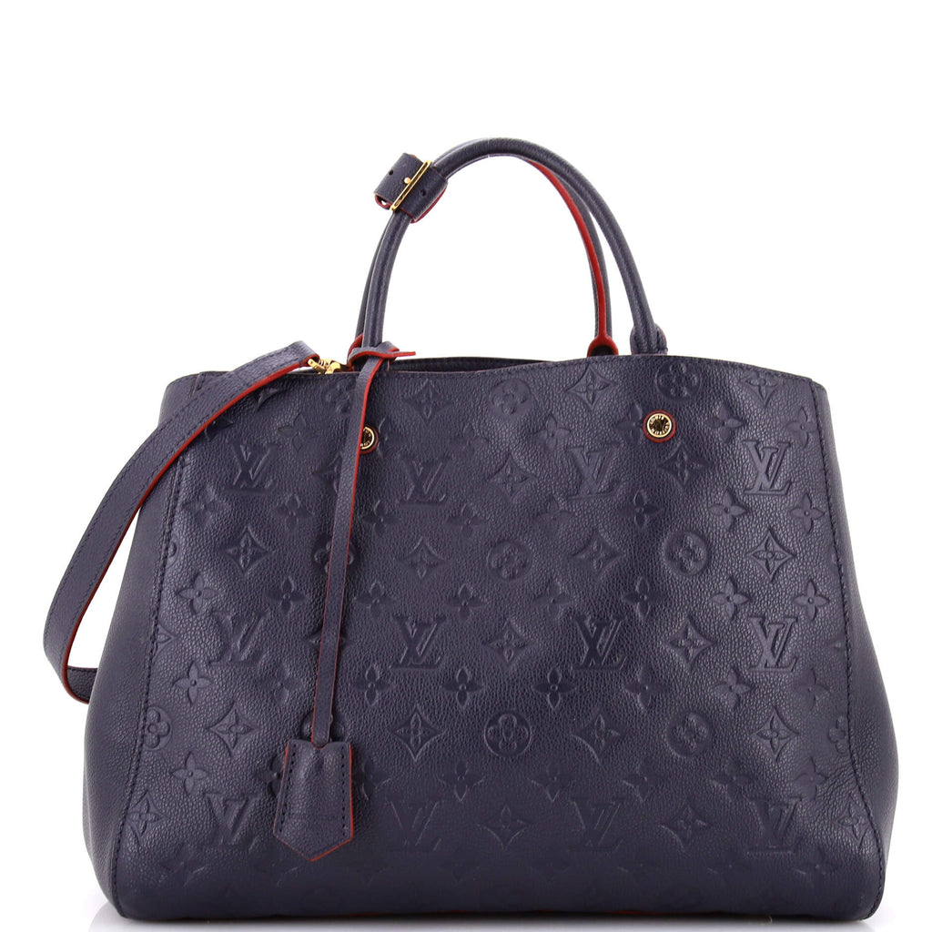 Montaigne Handbag Monogram Empreinte Leather GM