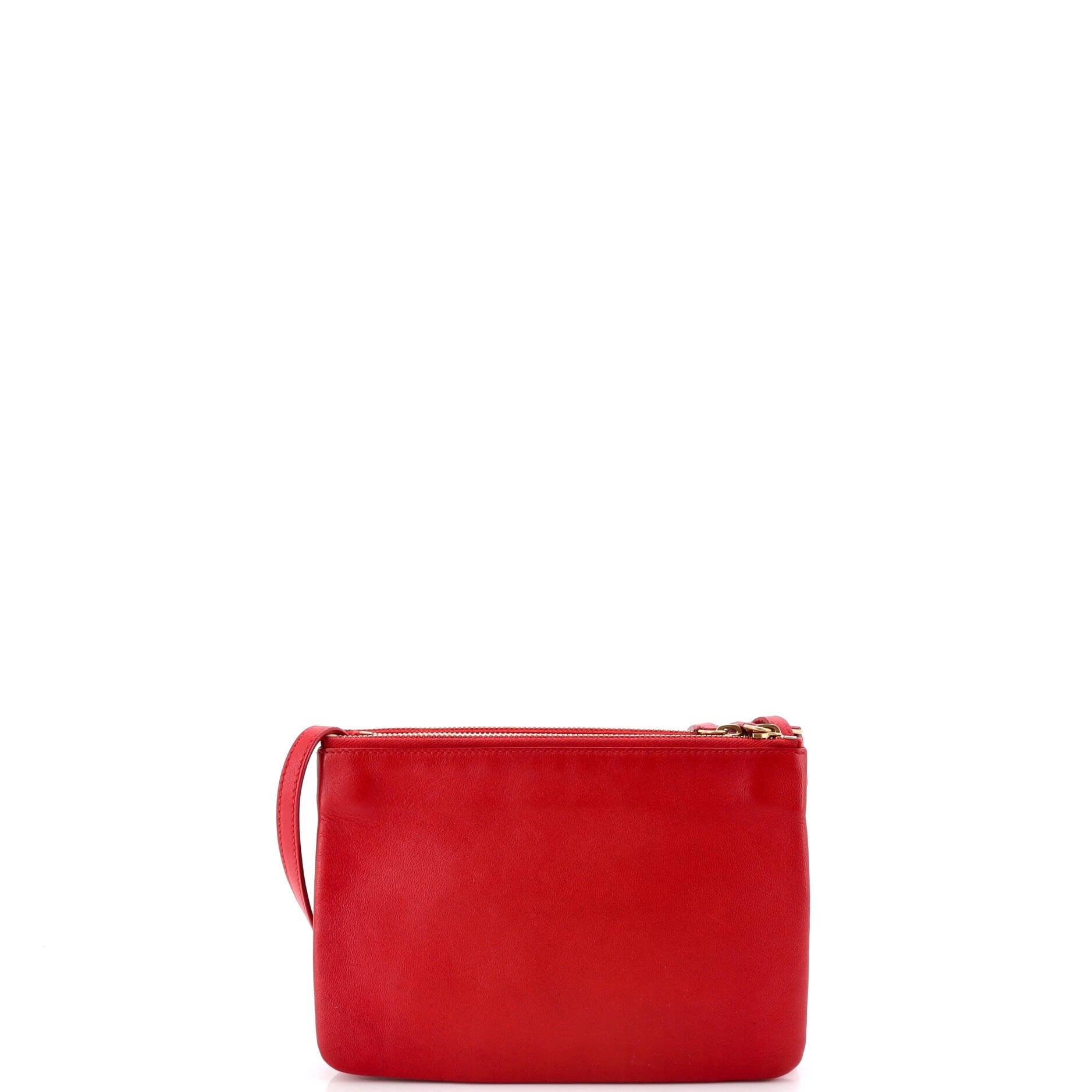 Trio Crossbody Bag Leather Small