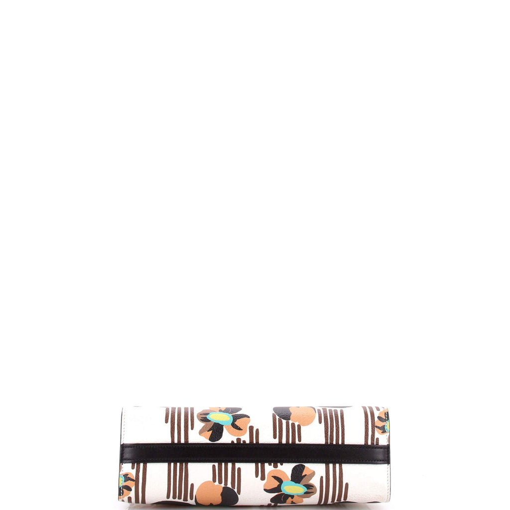 Bibliotheque Shoulder Bag Printed Leather Small
