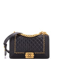 Jacket Boy Flap Bag Quilted Lambskin Small