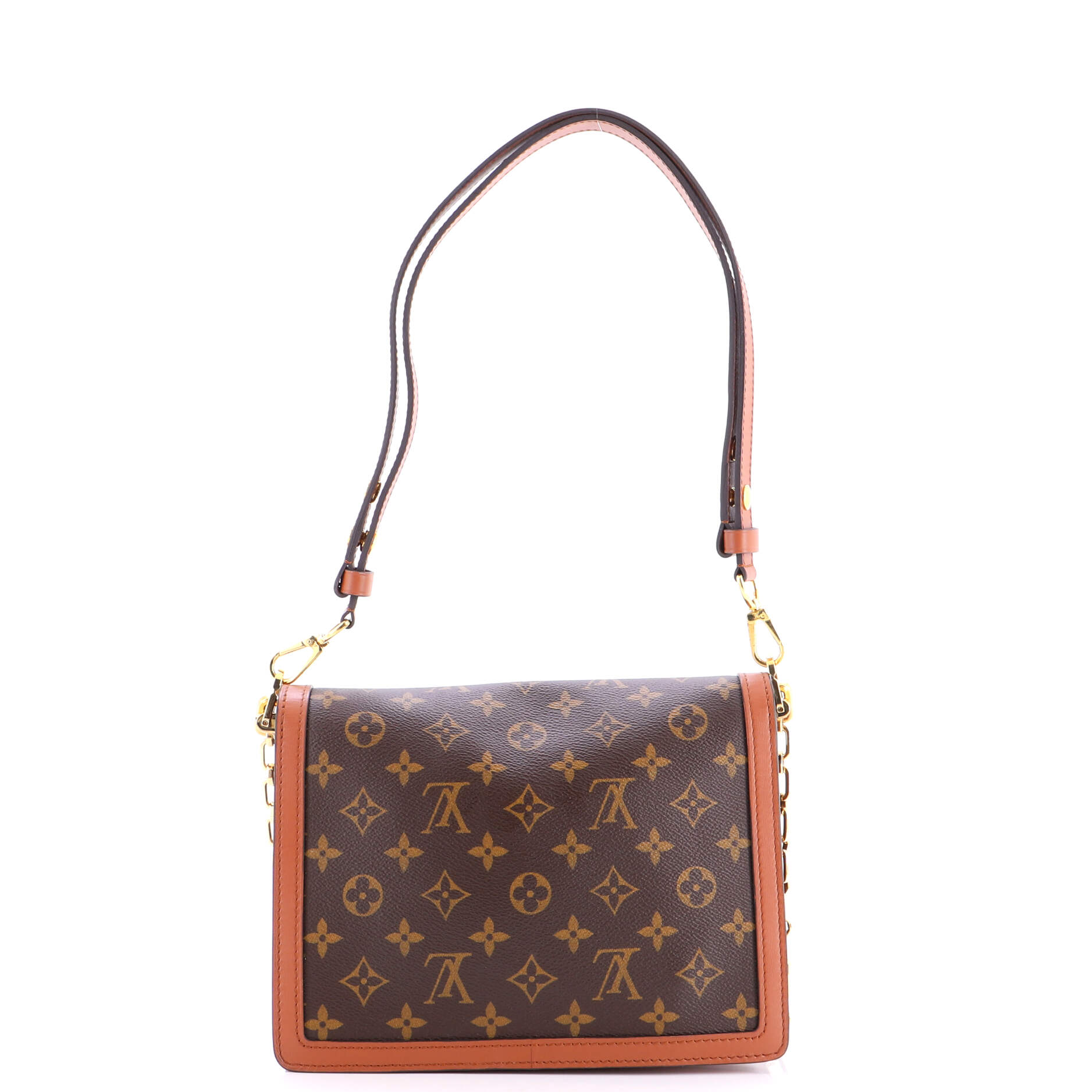 Dauphine Shoulder Bag Reverse Monogram Canvas MM