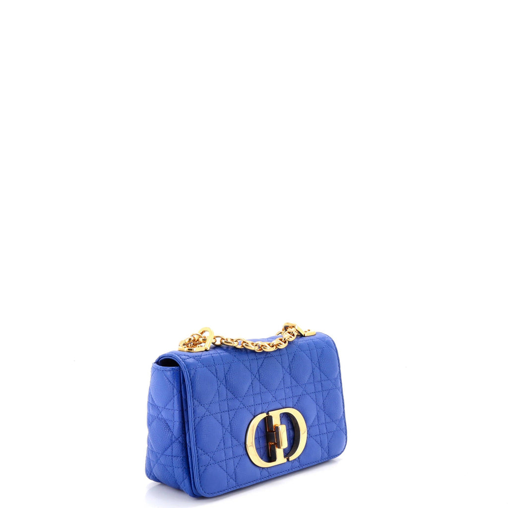 Caro Bag Cannage Quilt Calfskin Small