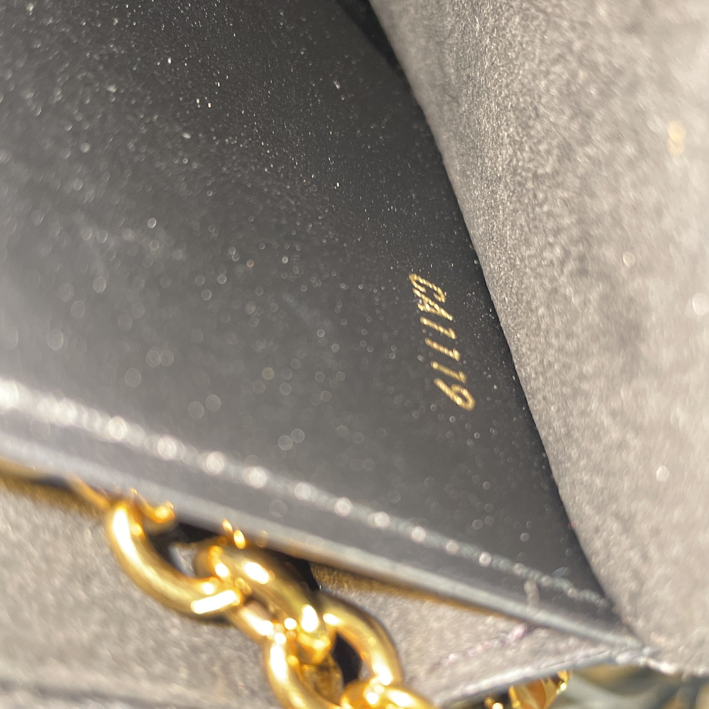 Vavin Chain Wallet NM Damier with Leather