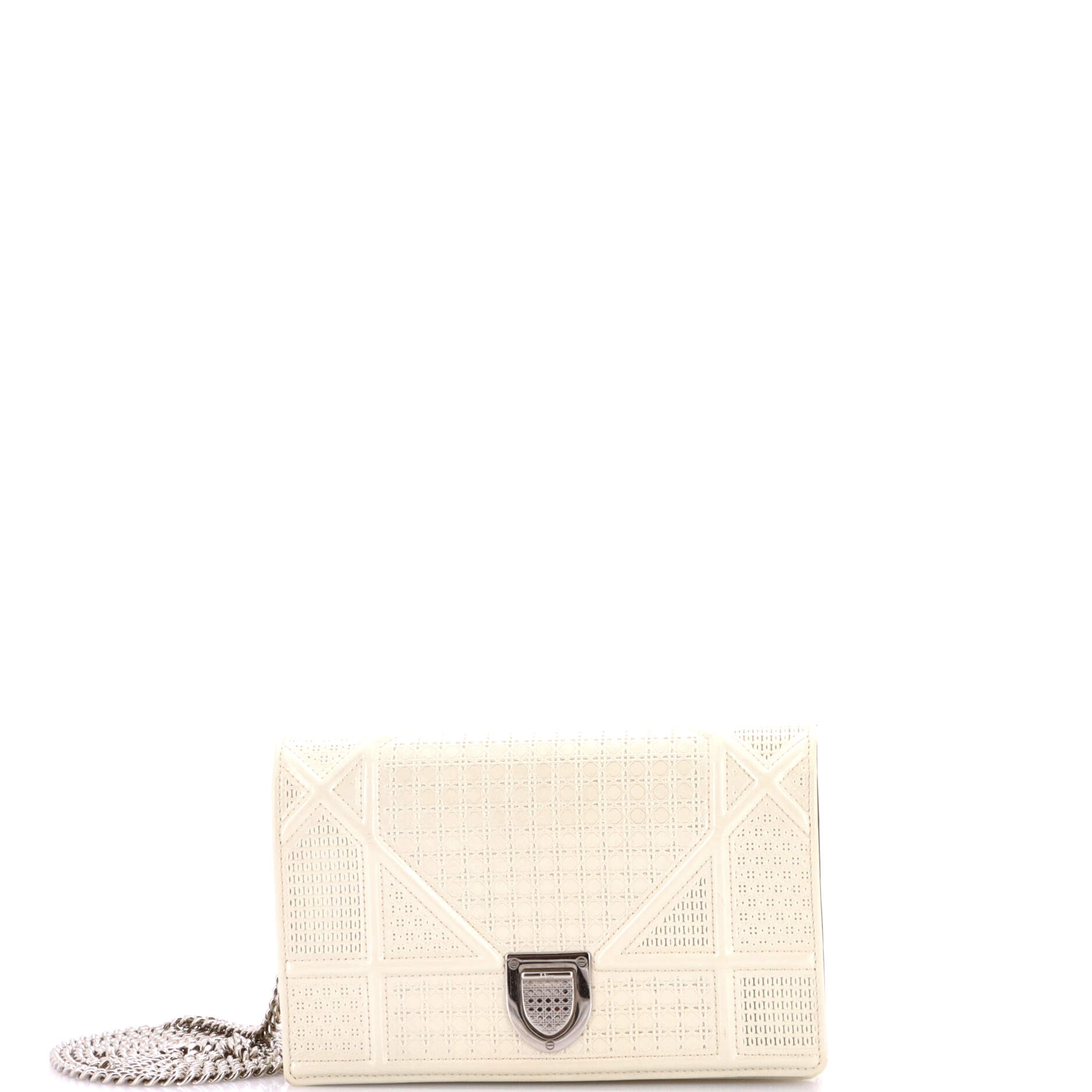 Diorama Flap Bag Cannage Embossed Calfskin Mini
