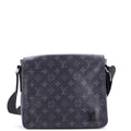 District Messenger Bag Monogram Eclipse Canvas PM