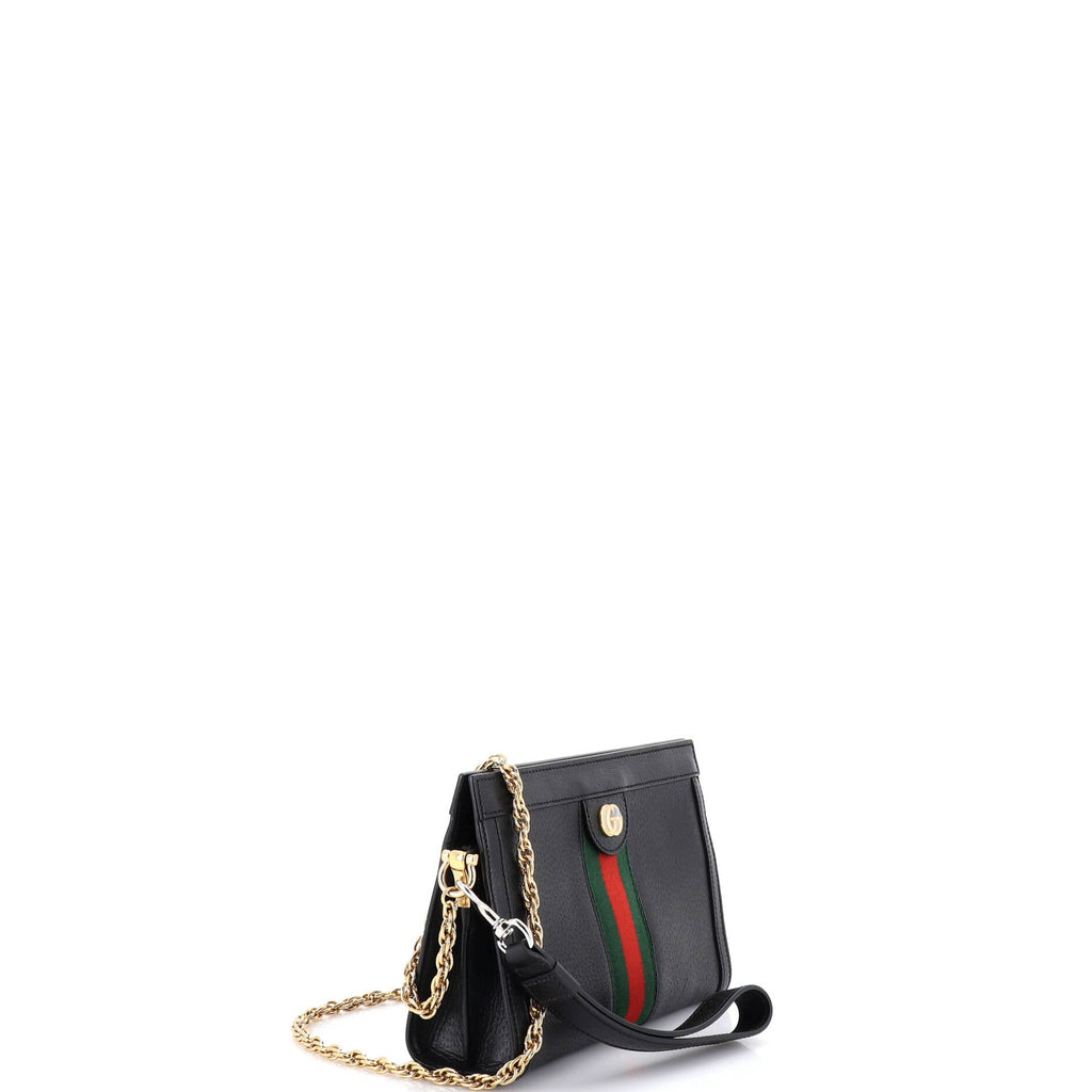 Ophidia Chain Shoulder Bag Leather Small