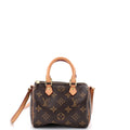 Speedy Bandouliere Bag Monogram Canvas Nano