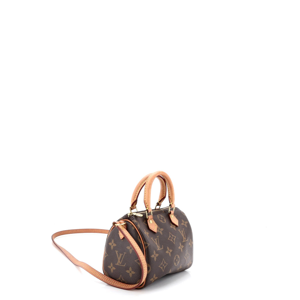 Speedy Bandouliere Bag Monogram Canvas Nano