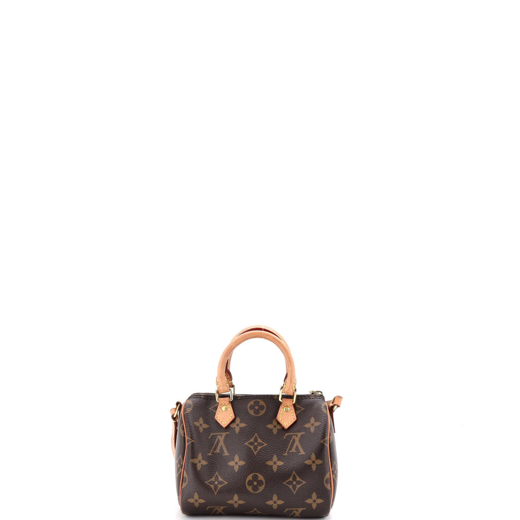 Speedy Bandouliere Bag Monogram Canvas Nano