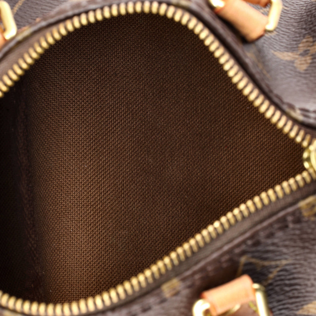 Speedy Bandouliere Bag Monogram Canvas Nano