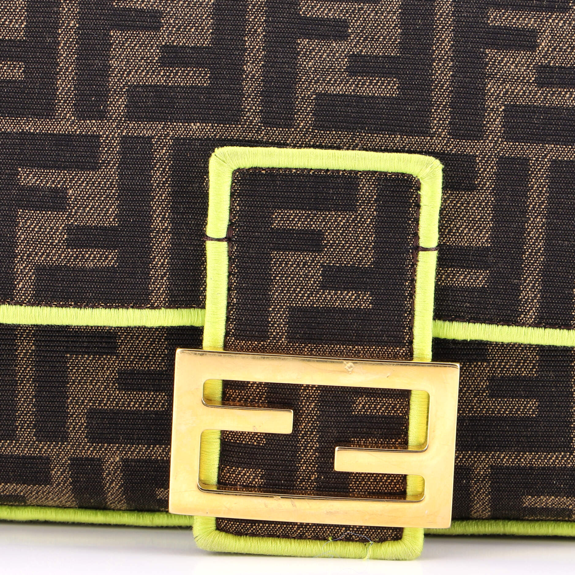 Baguette NM Bag Zucca Canvas Medium