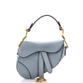 Saddle Handbag Leather Micro