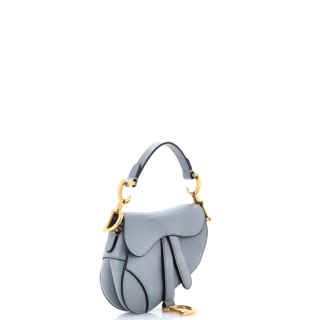 Saddle Handbag Leather Micro