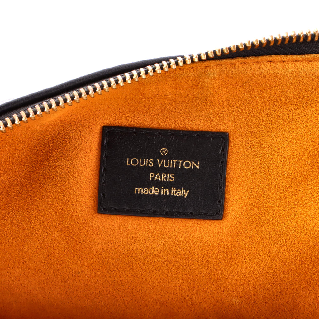 Coussin Bag Monogram Embossed Lambskin MM