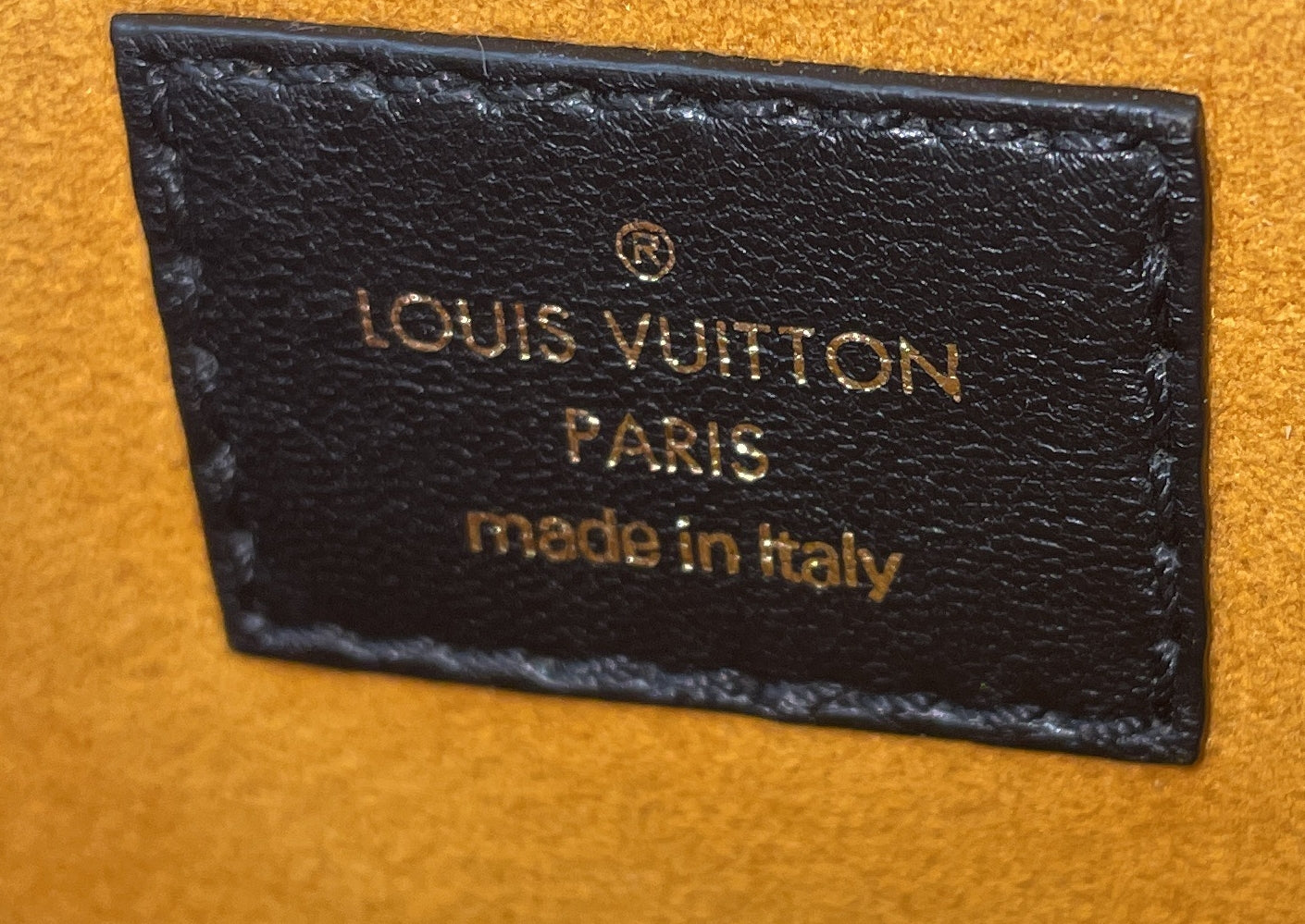 Coussin Bag Monogram Embossed Lambskin MM