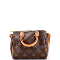 Speedy Bandouliere Bag Monogram Canvas Nano