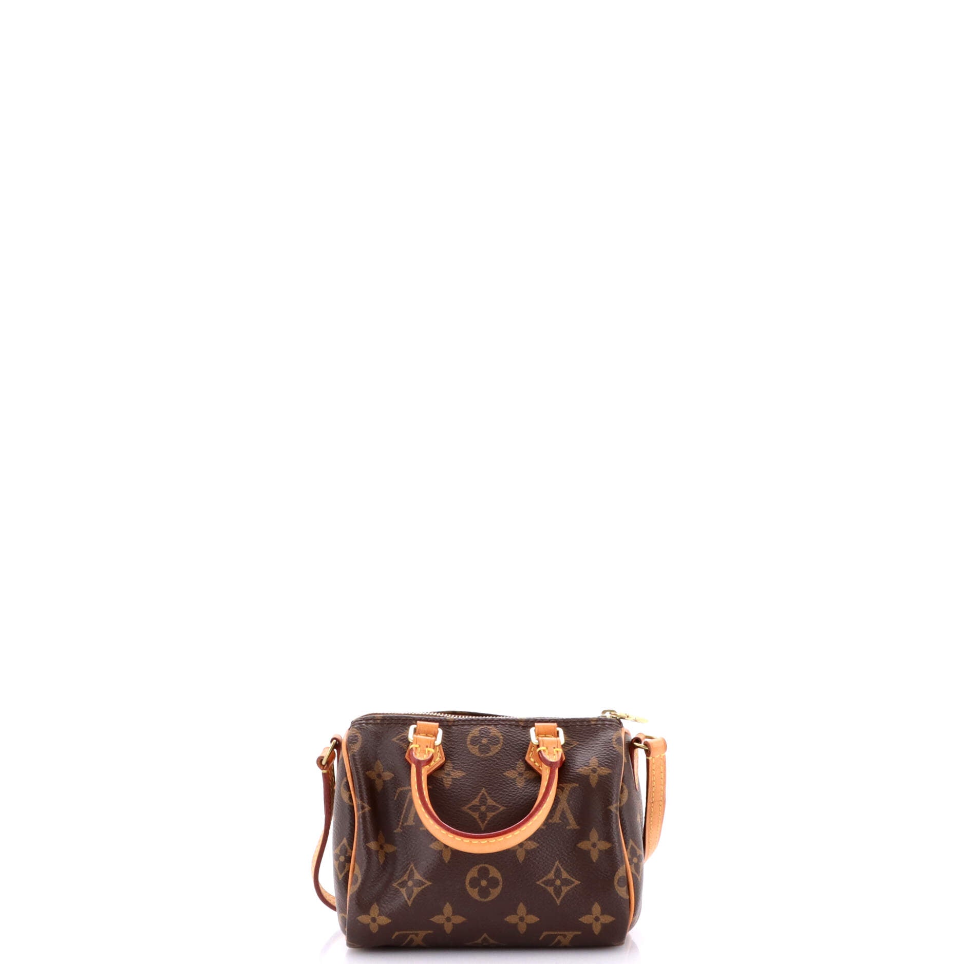 Speedy Bandouliere Bag Monogram Canvas Nano