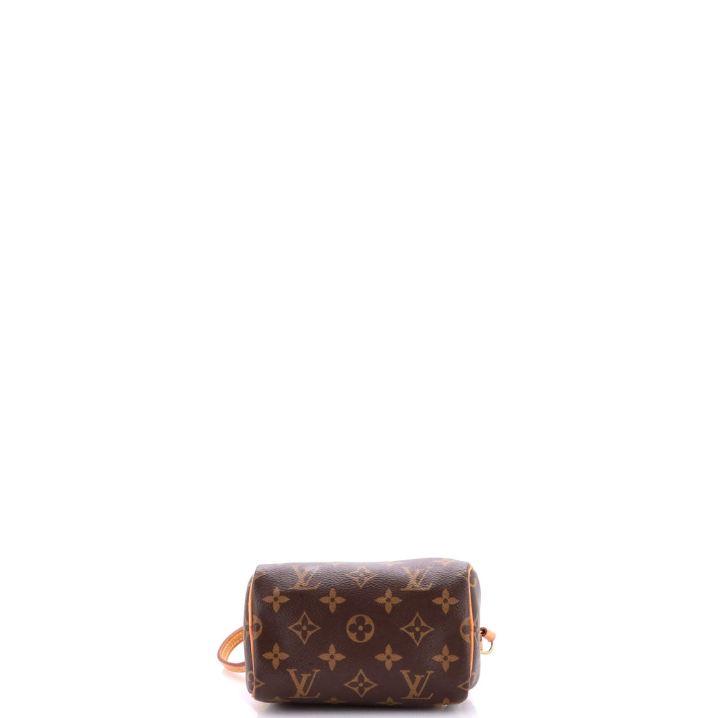 Speedy Bandouliere Bag Monogram Canvas Nano